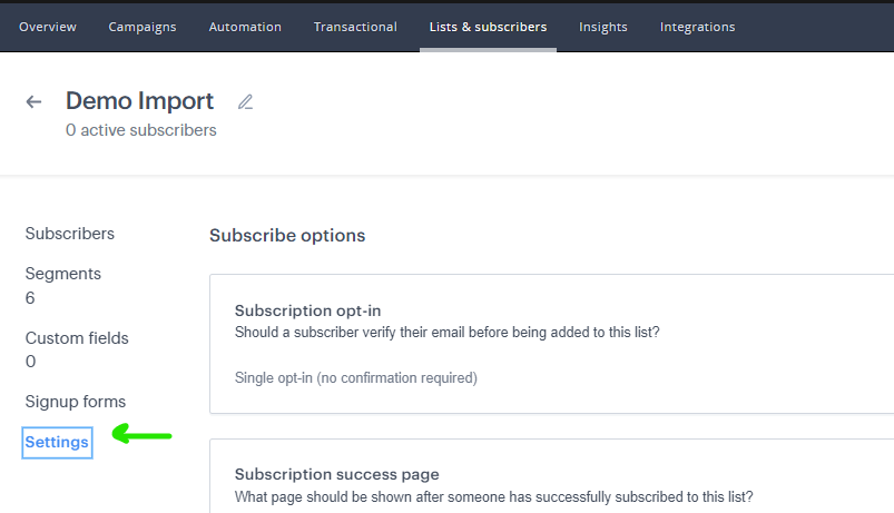 Lists & Subscribers - Set Up Subscriber Reports – Moshtix